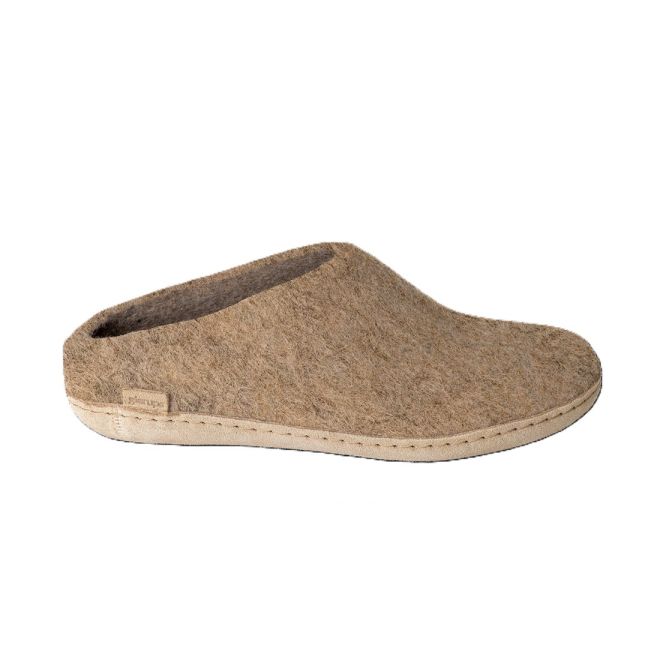 GLERUPS SLIP-ON LEATHER SOLE