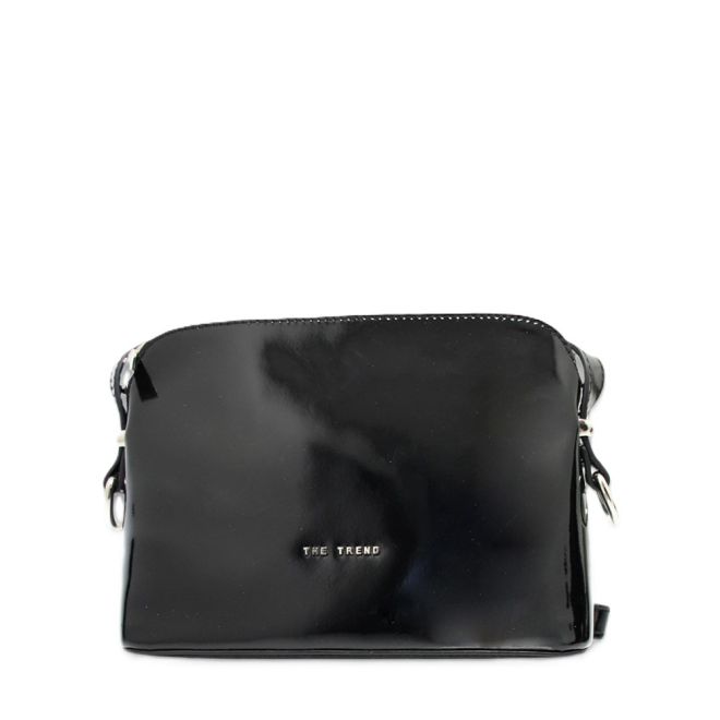 THE TREND ROMA 1770006 PATENT LEATHER BAG