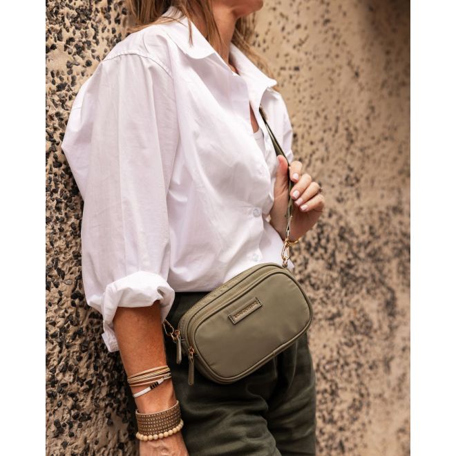 LOUENHIDE 7762 CALI NYLON CROSSBODY BAG