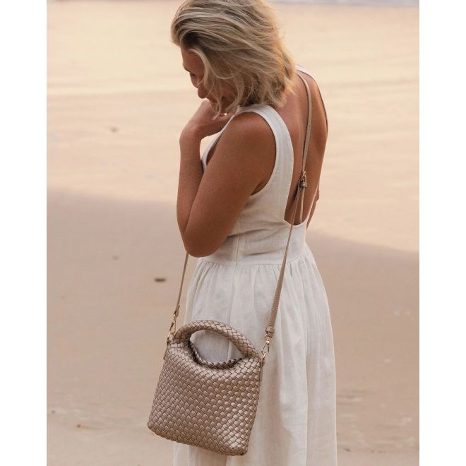 LOUENHIDE 4534 GABBY WOVEN MINI