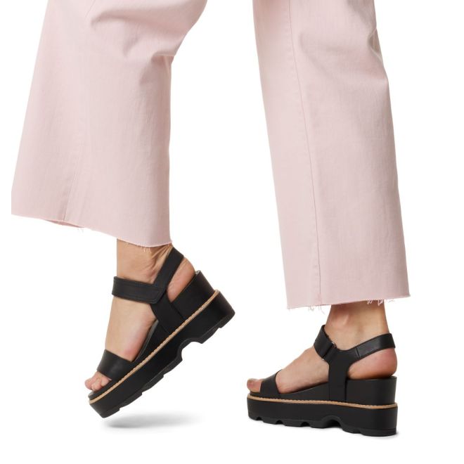 SOREL JOANIE IV Y STRAP WEDGE