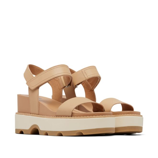 SOREL JOANIE IV Y STRAP WEDGE