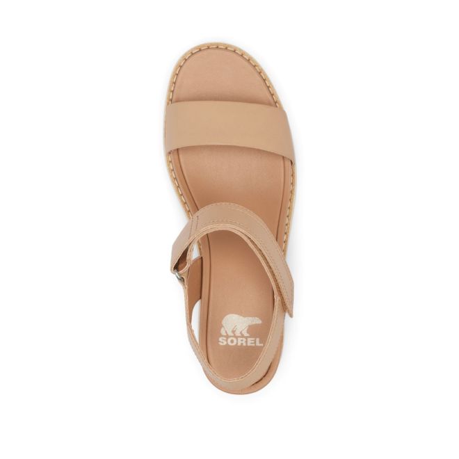 SOREL JOANIE IV Y STRAP WEDGE