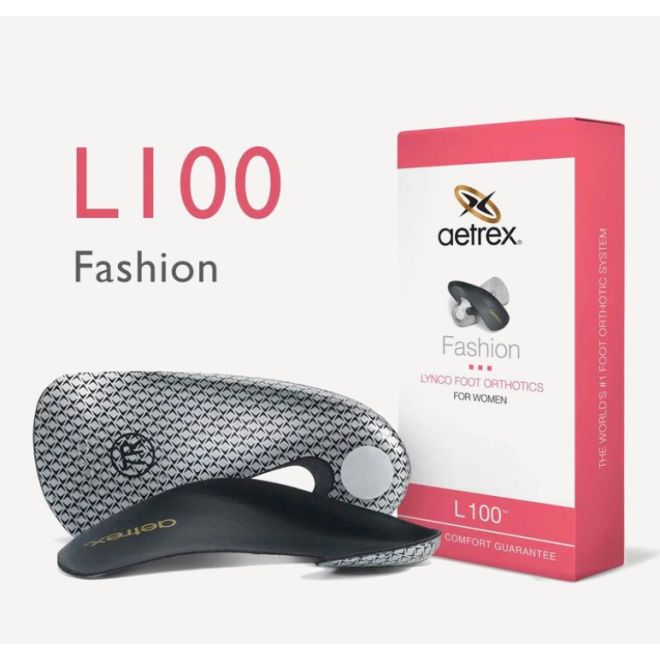 AETREX LADIES L100 FASHION MED & HIGH ARCHES