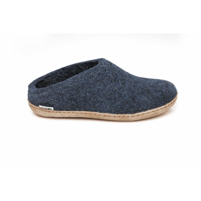 GLERUPS SLIP-ON LEATHER SOLE