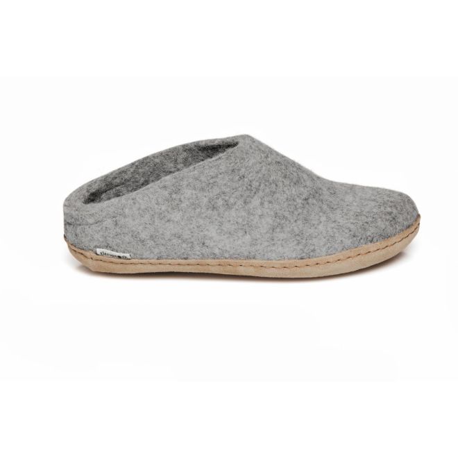 GLERUPS SLIP-ON LEATHER SOLE