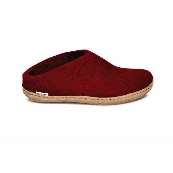 GLERUPS SLIP-ON LEATHER SOLE