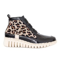 BLACK PATENT CHEETAH