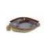 LOUENHIDE 1232 FERN REFFIA CLUTCH