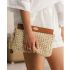 LOUENHIDE 1232 FERN REFFIA CLUTCH